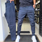 Męskie spodnie slim fit w jednolitym kolorze
